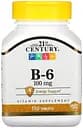 Витамины и минералы 21st Century Vitamin B6 100 mg, 110 таблеток