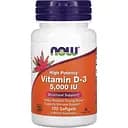 Витамины и минералы Now Vitamin D3 5000 IU 120 капсул