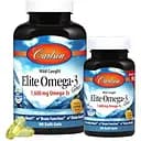 Омега-3 Carlson Elite Omega-3 Gems смак лимона 90+30 желатинових капсул