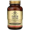 Коензим Q-10 Solgar Vegetarian CoQ-10, 120 мг 60 вегетаріанських капсул