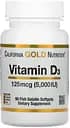 Витамины и минералы California Gold Nutrition Vitamin D3 125 mcg, 90 рыбных капсул