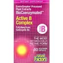 Активный комплекс витаминов B Natural Factors Active B Complex BioCoenzymated 60 вегетарианских капсул