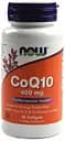 Натуральная добавка NOW CoQ-10 400 mg, 30 капсул