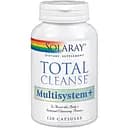 Полное очищение организма Solaray Total Cleanse Multisystem 120 капсул