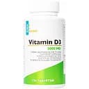 Вітамін D3 5000 All be Ukraine МО з ароматом яблука 120 таблеток (ABU-01047)