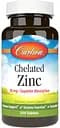 Витамины и минералы Carlson Labs Chelated Zinc, 250 таблеток