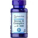 Вітаміни та мінерали Puritan's Pride Stress B-Complex with C-500 Timed Release 60 каплет