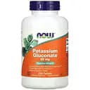 Вітаміни та мінерали Now Potassium Gluconate 99 мг 250 таблеток