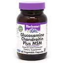 Глюкозамин + Хондроитин + МСМ Bluebonnet Nutrition 60 капсул