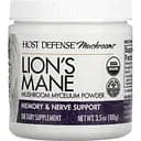 Ежовик гребенчатый Fungi Perfecti Lion's Mane Mushroom Mycelium Powder Memory & Nerve Support 100 г