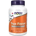 Натуральна добавка Now True Focus 90 вегакапсул