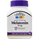 Мелатонин 21st Century Вишневый вкус 10 мг 120 таблеток