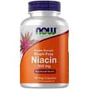 Вітаміни та мінерали Now Flush-Free Niacin 500 мг 90 вегакапсул