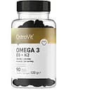 Жирные кислоты OstroVit Omega 3 D3+K2 90 капсул 