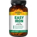 Легке залізо Country Life 25 мг 90 капсул