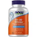 Жирні кислоти Now Tri-3D Omega 90 капсул
