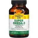 Риб'ячий жир Country Life Super Omega-3 60 м'яких капсул