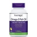 Жирні кислоти Natrol Omega-3 Fish Oil 1200 мг 60 капсул Лимон