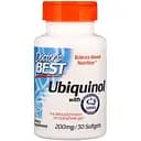 Убихинол Doctor's Best Ubiquinol with Kaneka 200 мг 30 желатиновых капсул