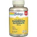 Глицинат магния Solaray Magnesium Glycinate 350 мг 120 вегетарианских капсул