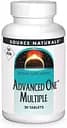 Вітаміни та мінерали Source Naturals Advanced One Multiple No Iron, 30 таблеток