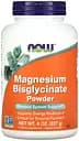 Витамины и минералы NOW Magnesium Bisglycinate Powder, 227 грамм