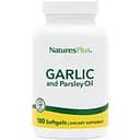 Натуральна добавка Natures Plus Garlic and Parsley Oil, 180 капсул
