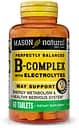 Вітаміни та мінерали Mason Natural B-Complex With Electrolytes, 60 таблеток