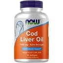 Жирные кислоты Now Cod Liver Oil 1000 мг 90 капсул