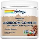 Грибний комплекс Solaray Organic Fermented Mushroom Complete 2000 мг 60 г (2023-10-2140)