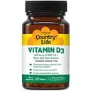 Вітамін D3 5000 МО Country Life 60 капсул