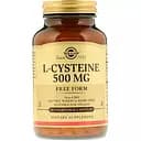 L-Цистеїн Solgar L-Cysteine 500 мг 90 вегетаріанських капсул