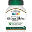 Естественная добавка 21st Century Ginkgo Biloba Extract 60 вегакапсул