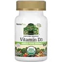 Вітамін D3 Nature's Plus Source of Life Garden 125 мкг 60 капсул (NTP30735)