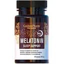 Натуральна добавка Golden Pharm Melatonin Sleep Support 5 mg 60 вегакапсул
