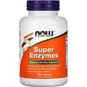 Натуральна добавка Now Super Enzymes 180 таблеток