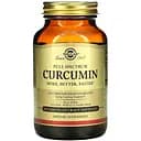 Куркумін Solgar Full Spectrum Curcumin 60 желатинових капсул з рідким екстрактом