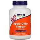 Натуральна добавка Now Apple Cider Vinegar 450 mg 180 капсул