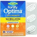 Пробиотик ежедневного применения Nature's Way Fortify Optima Daily Probiotic с отсроченным высвобождением 50 млрд КОЕ 30 вегетарианских капсул