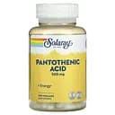 Пантотенова кислота Solaray Pantothenic Acid 500 мг 100 капсул