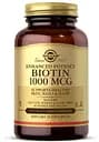 Вітаміни та мінерали Solgar Biotin 1000 mcg, 250 вегакапсул