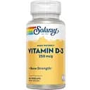 Вітамін D3 Solaray 250 мкг 10000 IU 60 капсул