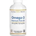 Жирные кислоты California Gold Nutrition Omega 3 Premium Fish Oil 240 капсул