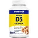 Вітаміни та мінерали Enzymedica Vitamin D3 + Vitamin K2 60 капсул