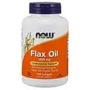 Жирные кислоты Now Flax Oil 1000 мг, 100 капсул