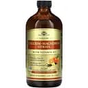 Рідкий цитрат кальцію та магнію з вітаміном D3 Solgar апельсин-ваніль 473 мл