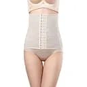 Корсет для живота, що тягне моделюючий пояс бандаж для талії після пологів 3XL White (16537)