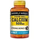 Кальцій з мушлі устриці Mason Natural 500 мг 100 таблеток