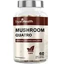 Суміш грибів True Health Mushroom Quatro, 60 вегакапсул