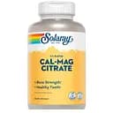Кальций и магний Solaray Cal-Mag Citrate High Potency 90 капсул